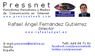 Rafael ngel Fernndez Gutirrez. Periodista. Director de Pressnet: Periodistas, Periodismo y Medios de Comunicacin en Internet