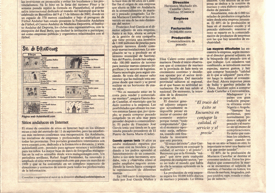 El Pas Edic. Andaluca (18-02-2002) B / Pulse Aqu para Visitar su Web