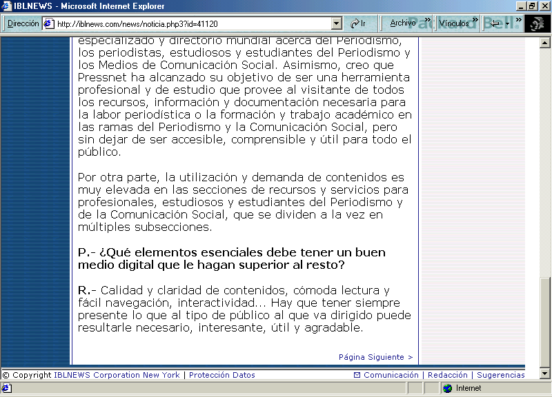 IBLNews (D) (17 de Julio de 2002) / Pulse Aqu para Visitar su Web